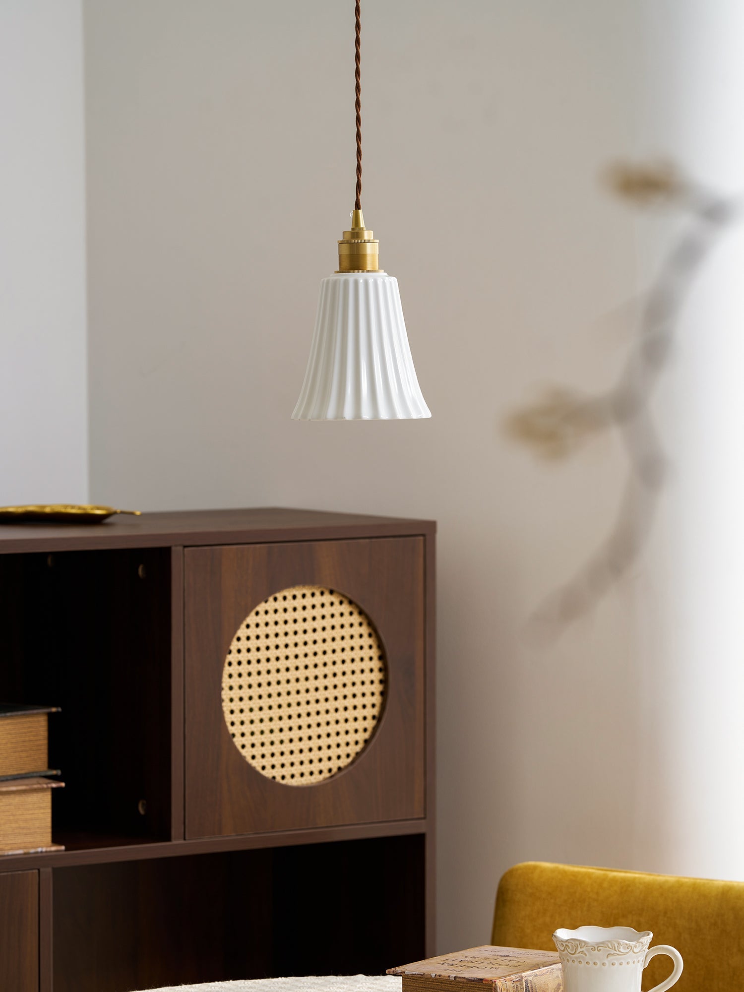 Trumpet Ceramic Pendant Light
