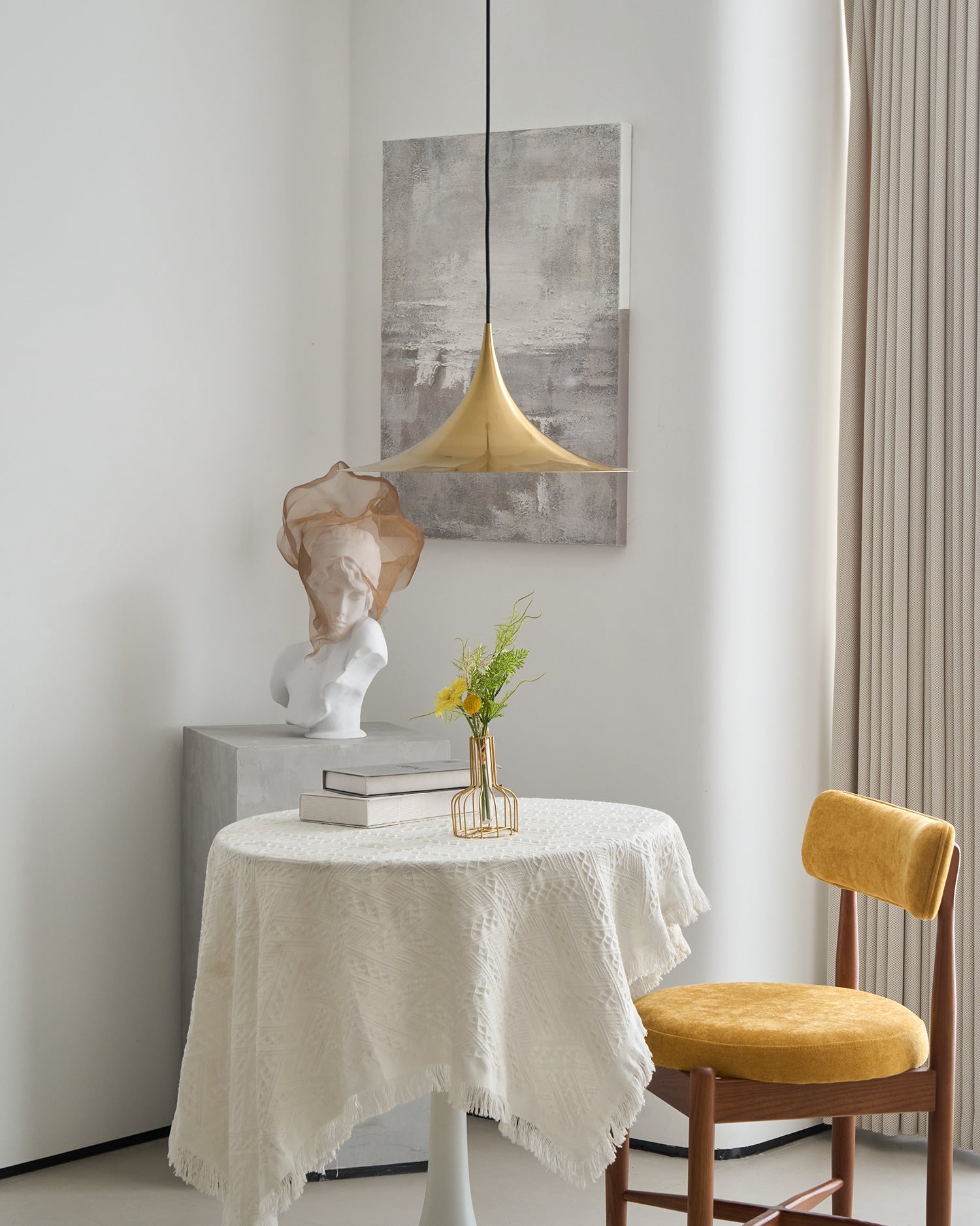 Semi Pendant Light