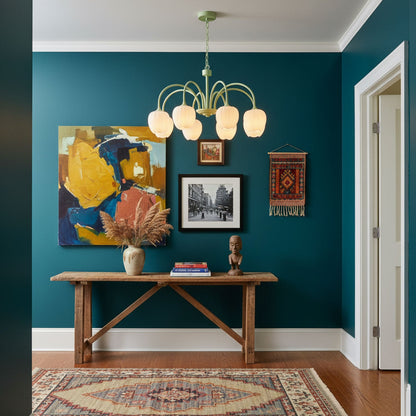 Tulip Matcha Chandelier