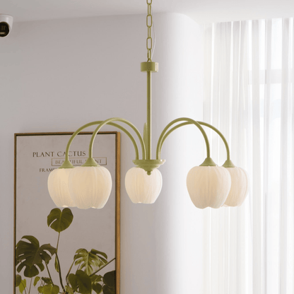 Tulip Matcha Chandelier