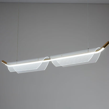 Two Boats Acrylic Pendant Light