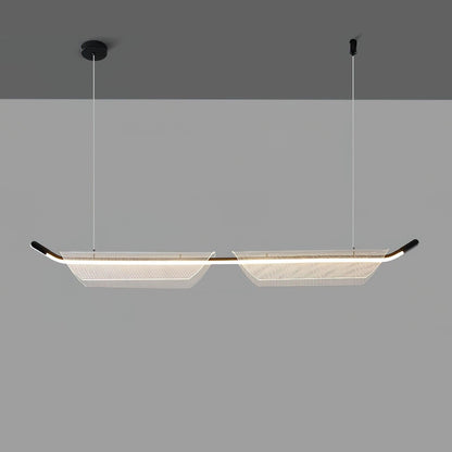 Two Boats Acrylic Pendant Light