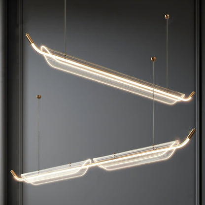 Two Boats Acrylic Pendant Light