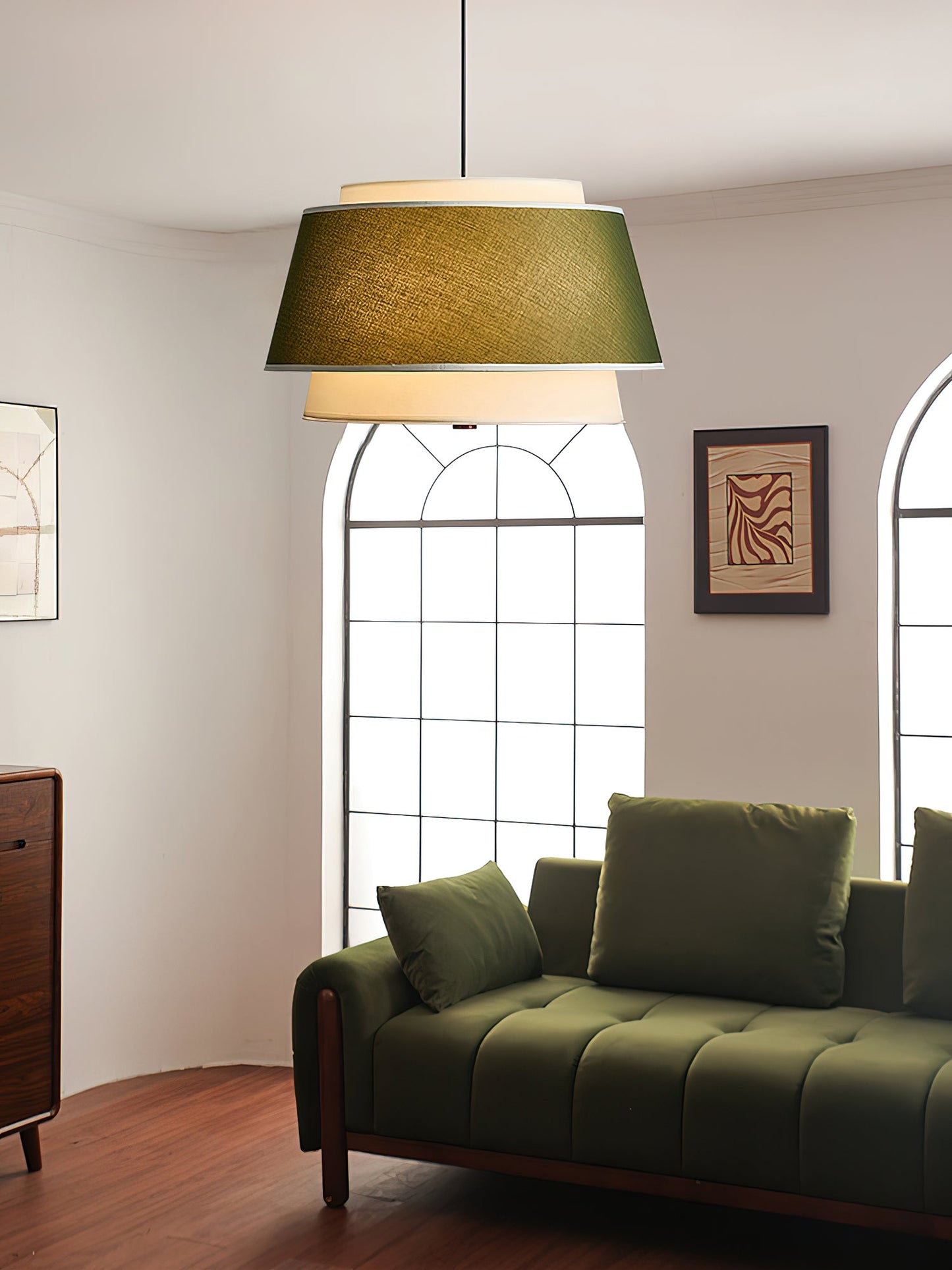Verdura Drum Pendant Light