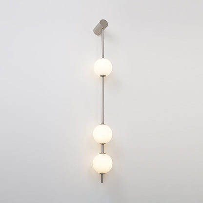 Vertical Balls Wall Lamp
