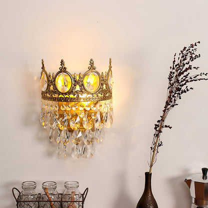 Vintage Crystal  Wall lamp