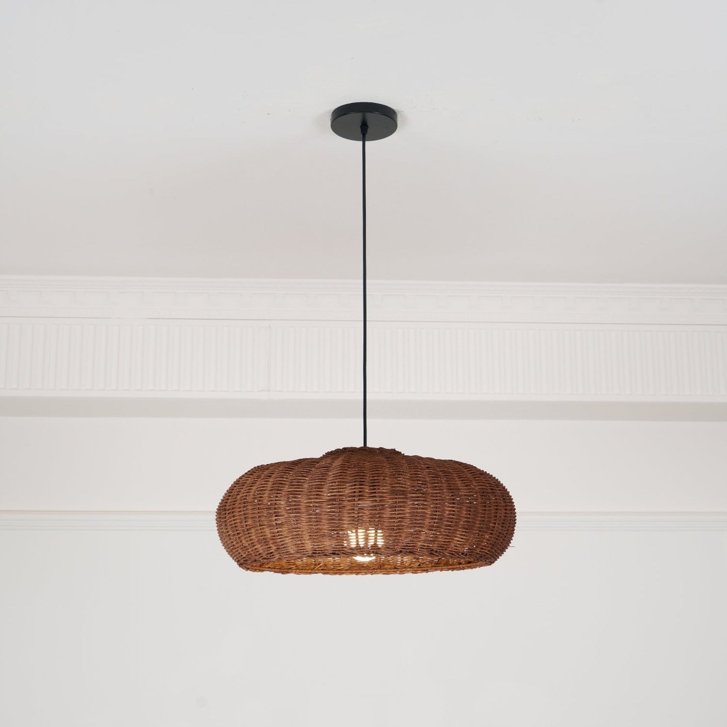 Vintage Rattan Pendant Lamp