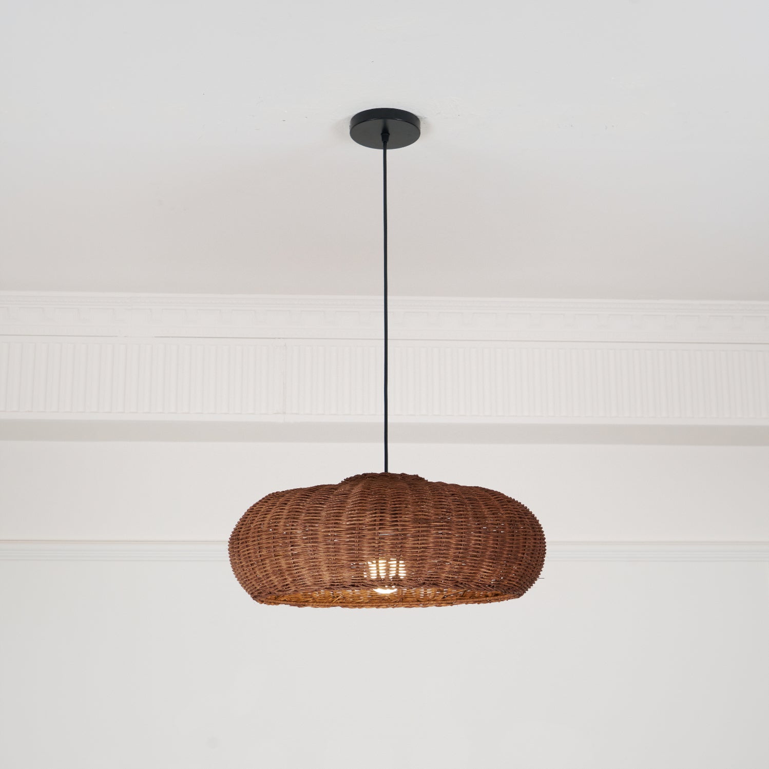 Vintage Rattan Pendant Lamp