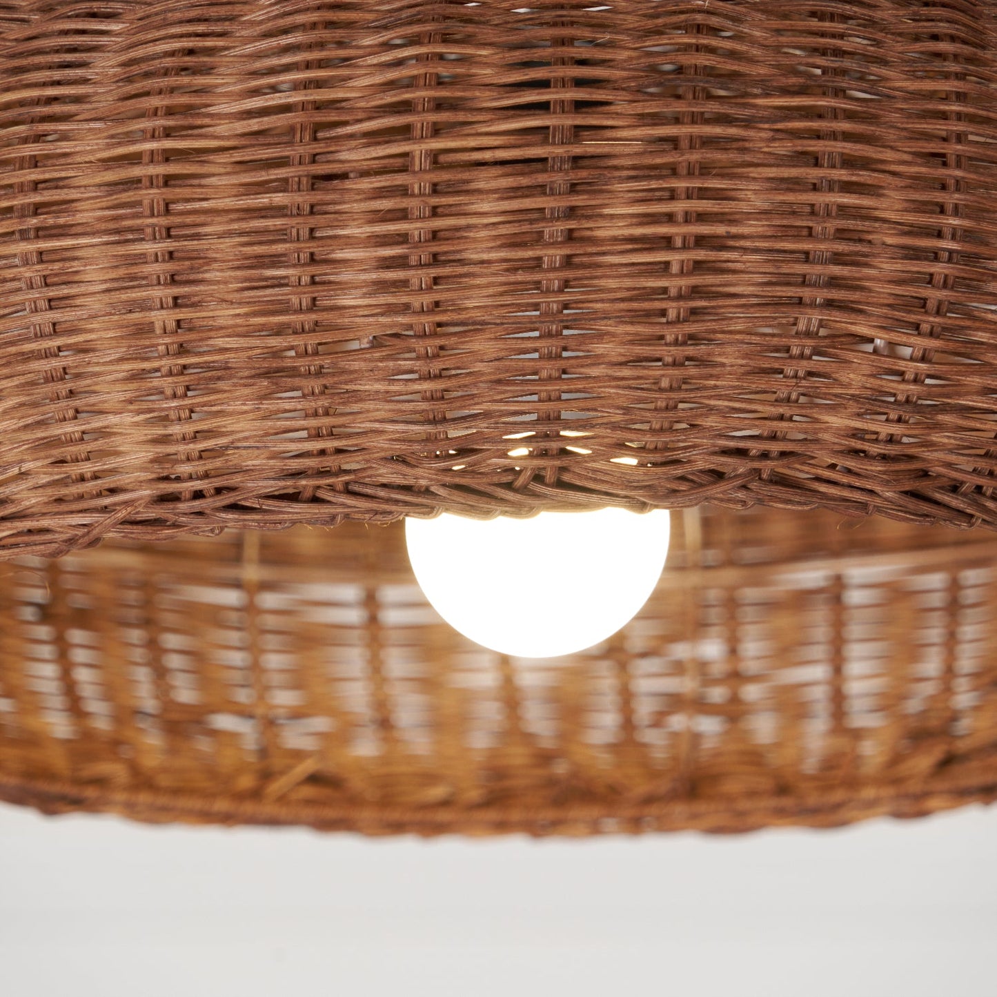 Vintage Rattan Pendant Lamp