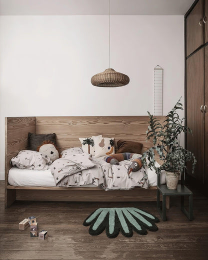 Vintage Rattan Pendant Lamp