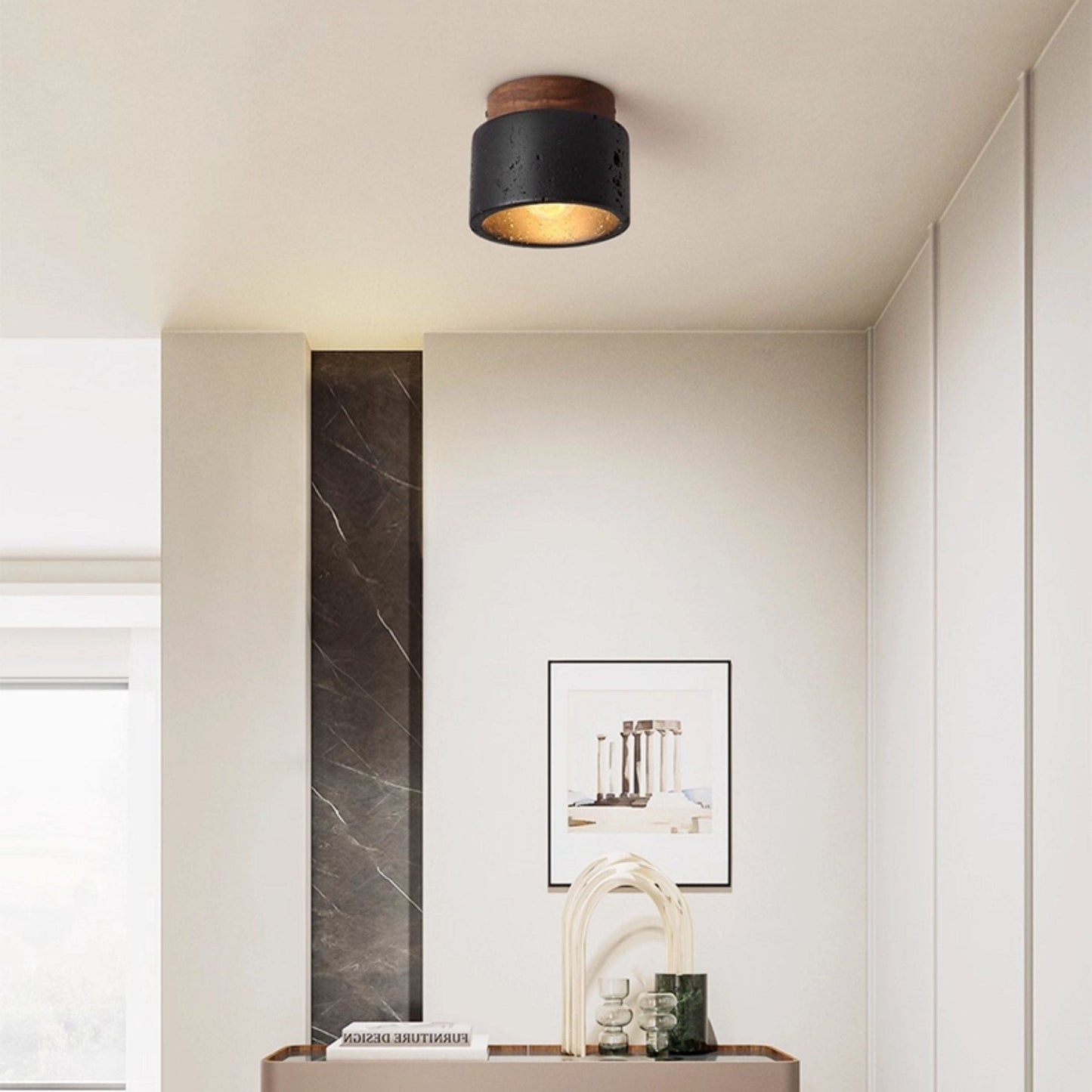 Volcanic Glow Ceiling Light