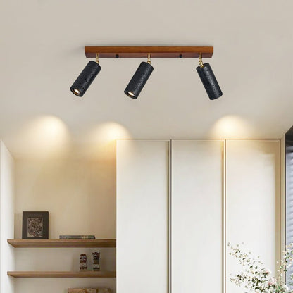 Volcanic Wood Trio Ceiling Spot