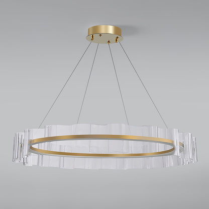 Water Wave Glass Chandelier