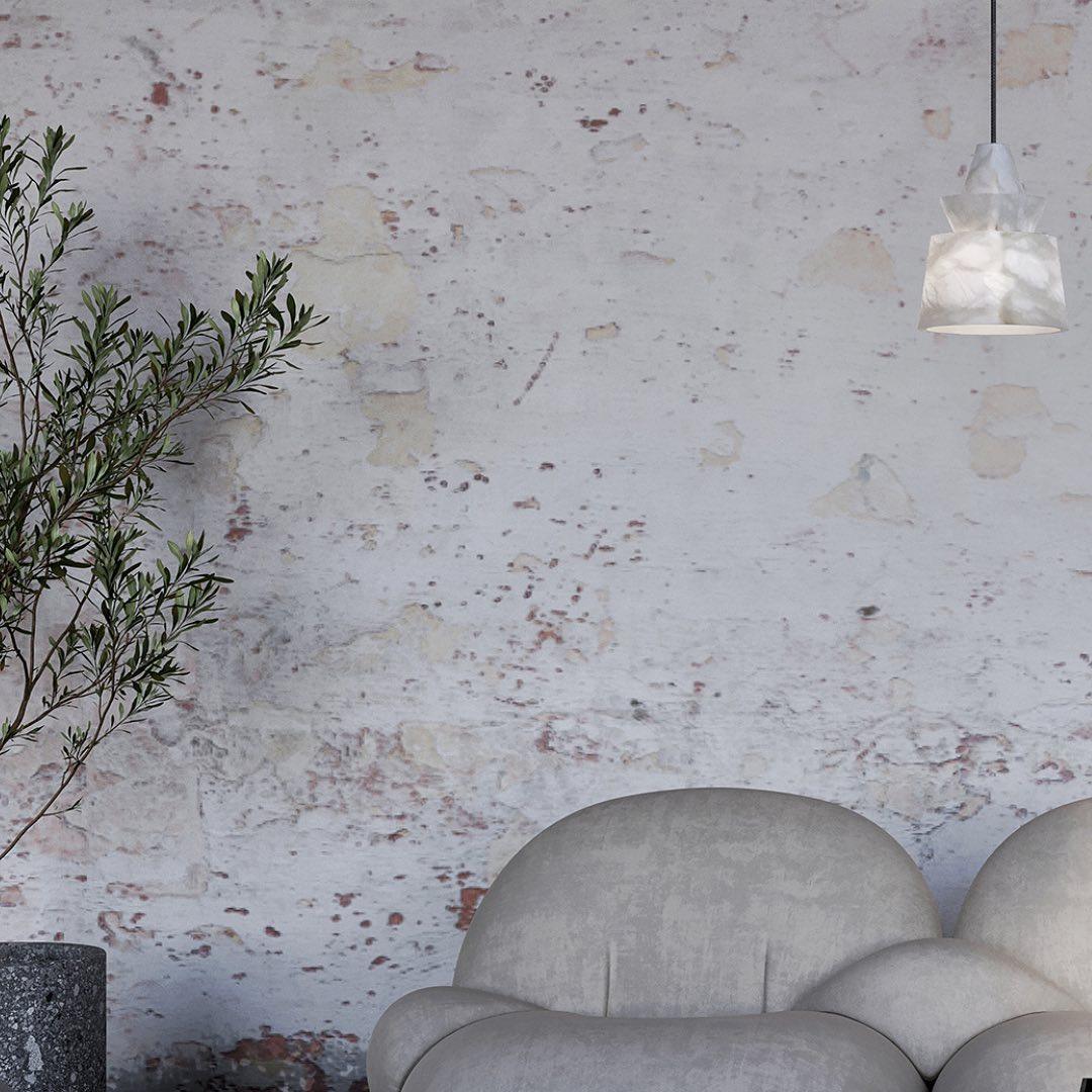 Strata Alabaster Pendant Light