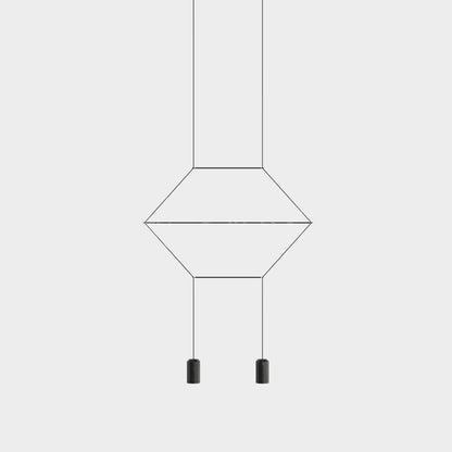 Line Art Pendant Light