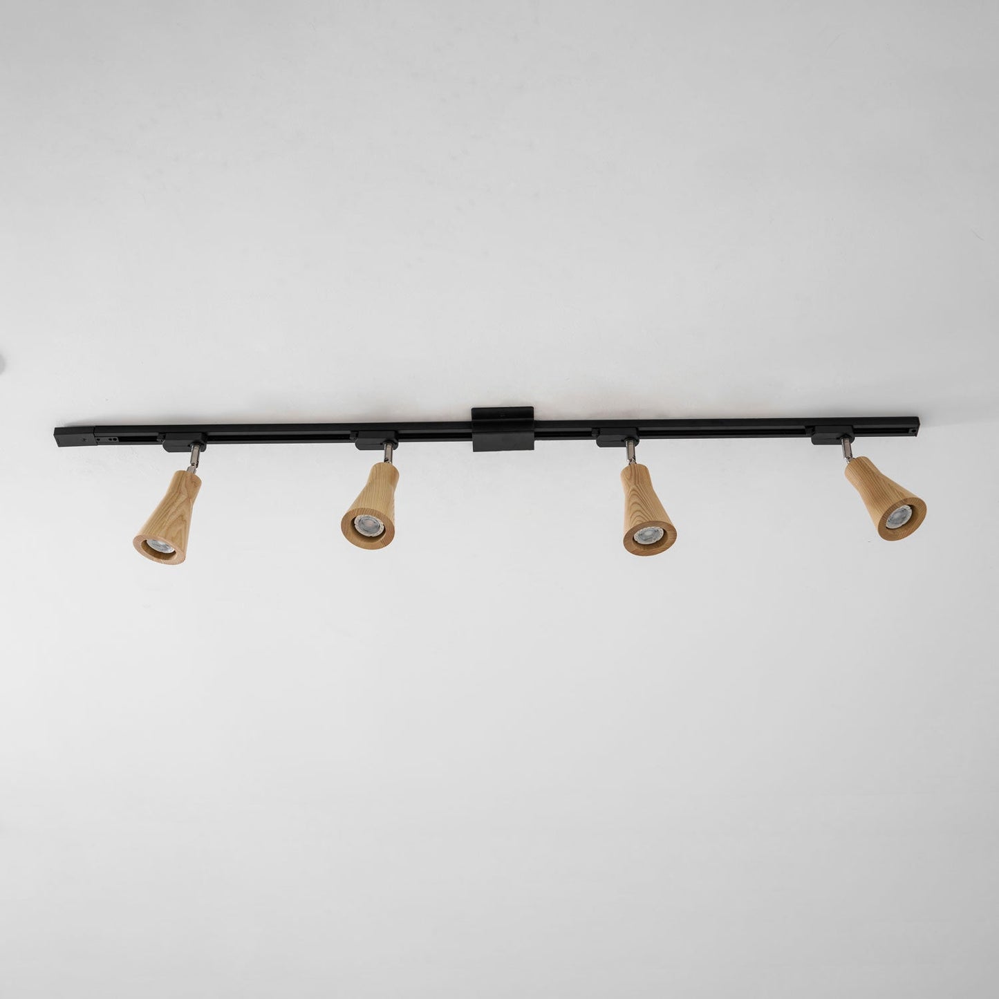 Wood Track Ceiling Lamp