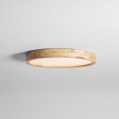 Wooden Geometric Ceiling Light