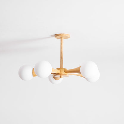 Wooden Nera Chandelier