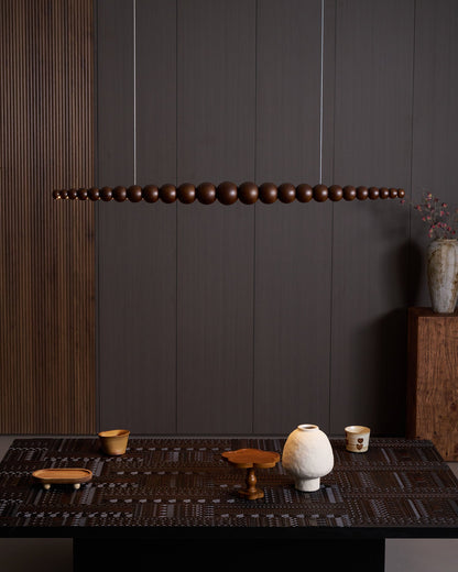 Woodline Orb Pendant Light