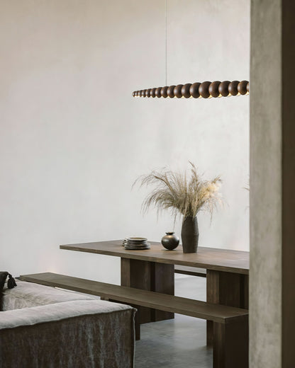 Woodline Orb Pendant Light