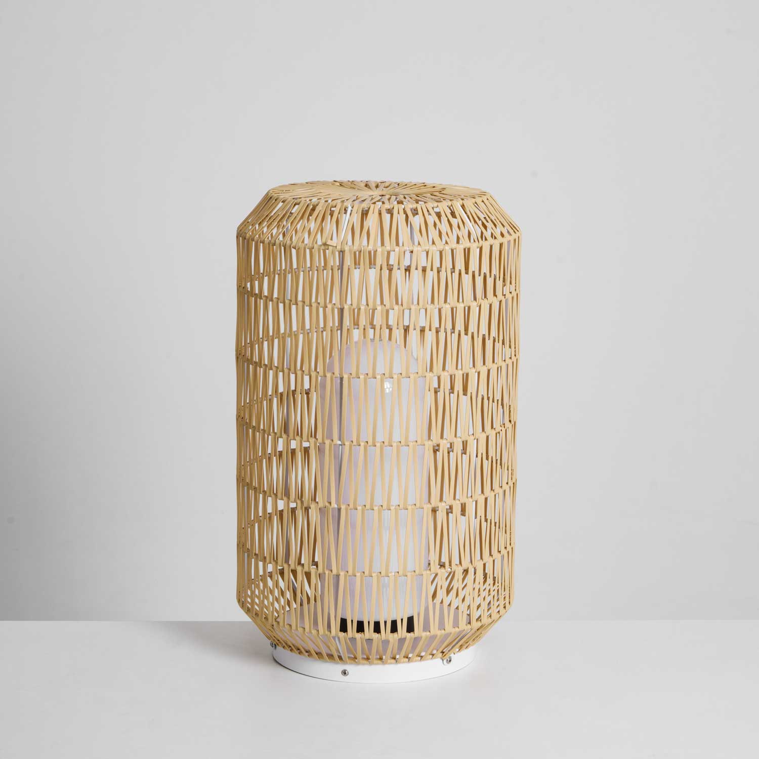 Woven Rattan Outdoor Lamp
