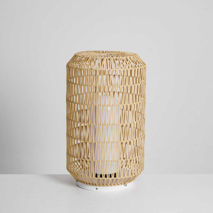 Woven Rattan Outdoor Lamp