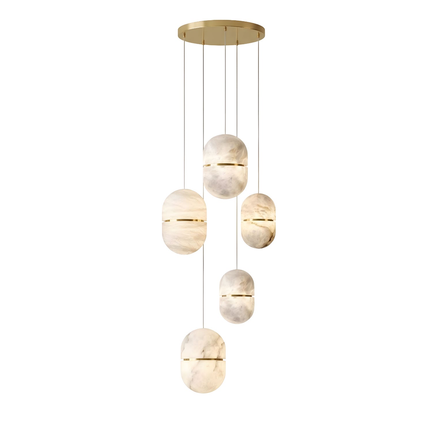 YUM Alabaster Pendant Light