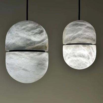YUM Alabaster Pendant Light