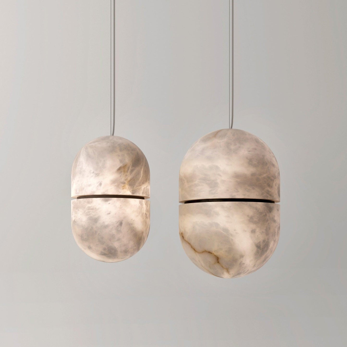 YUM Alabaster Pendant Light