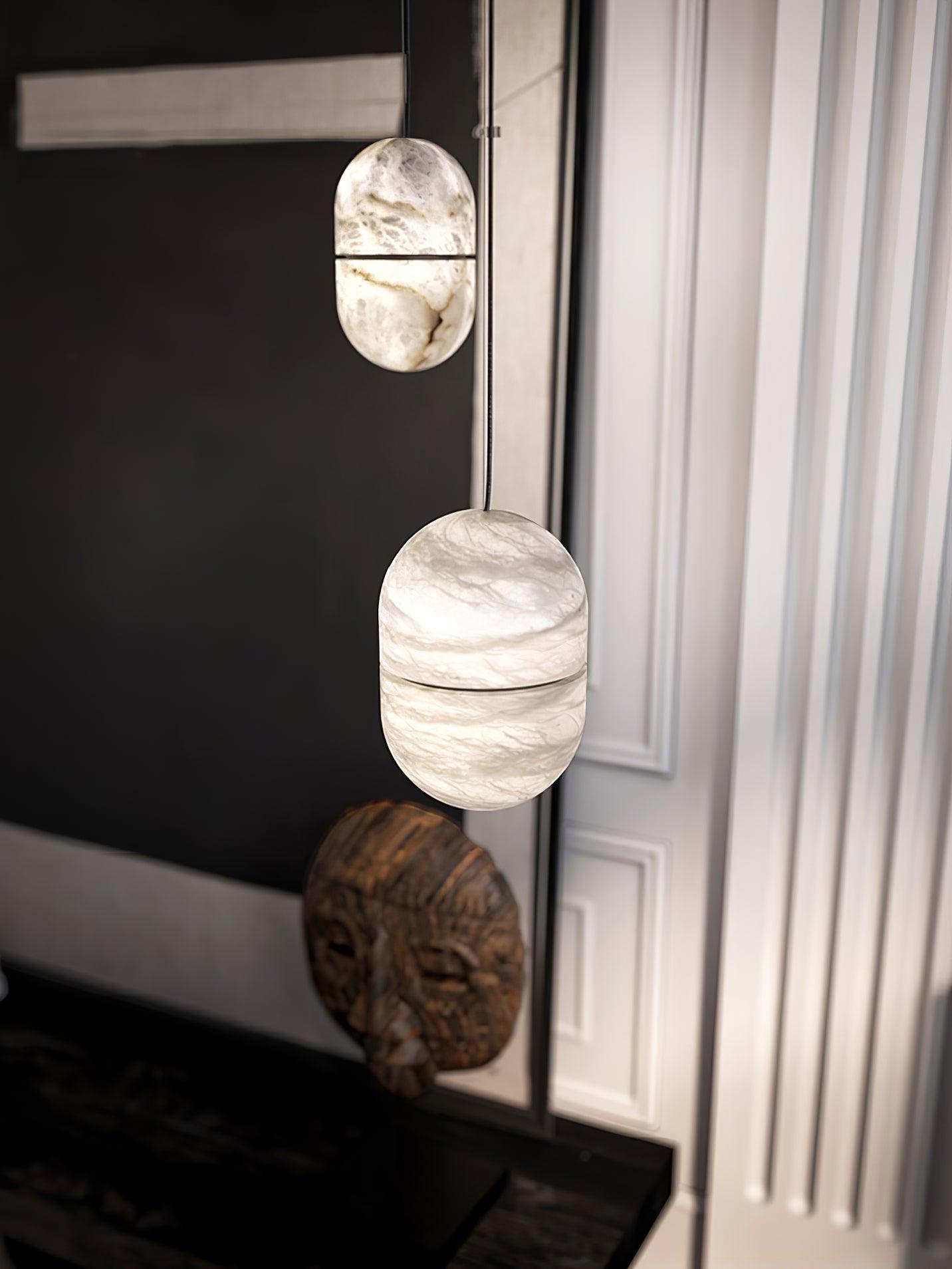 YUM Alabaster Pendant Light