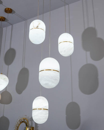 YUM Alabaster Pendant Light