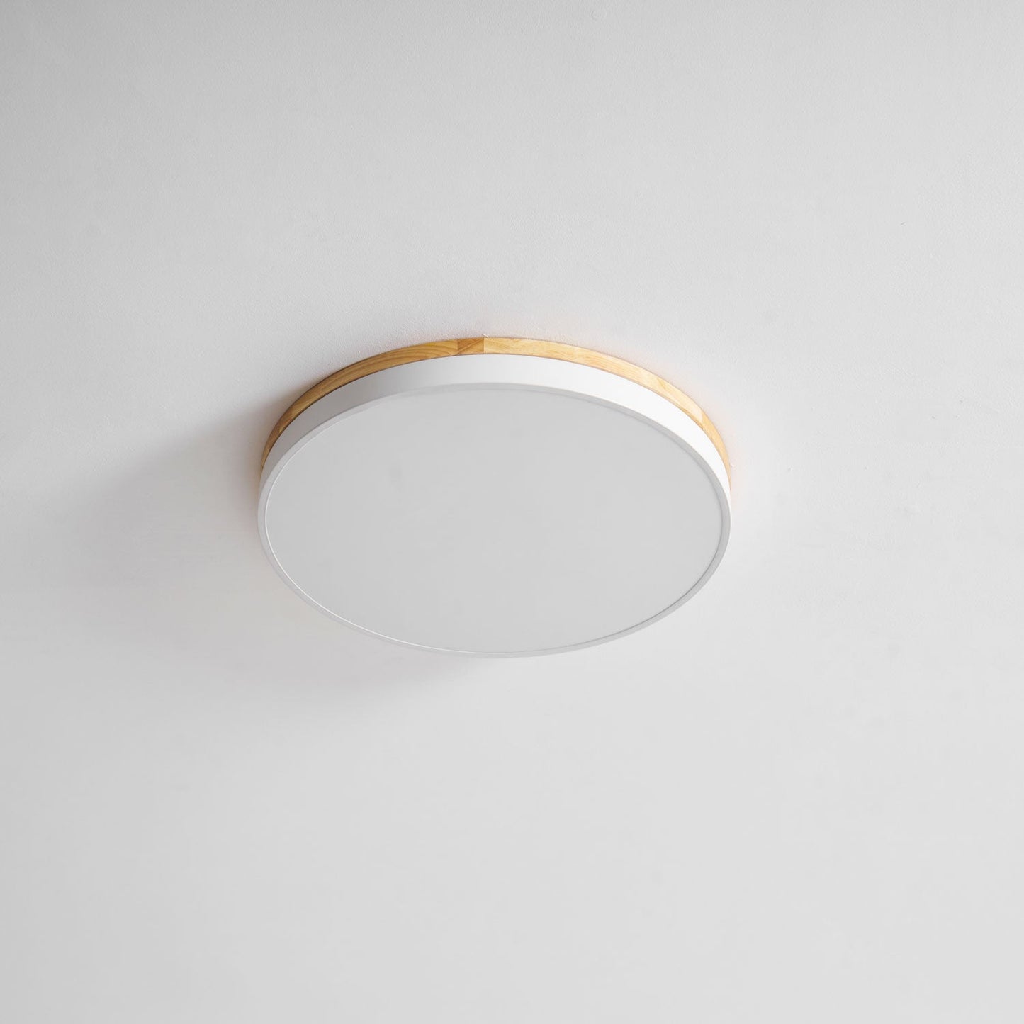 Zara Circular Wood Ceiling Lamp
