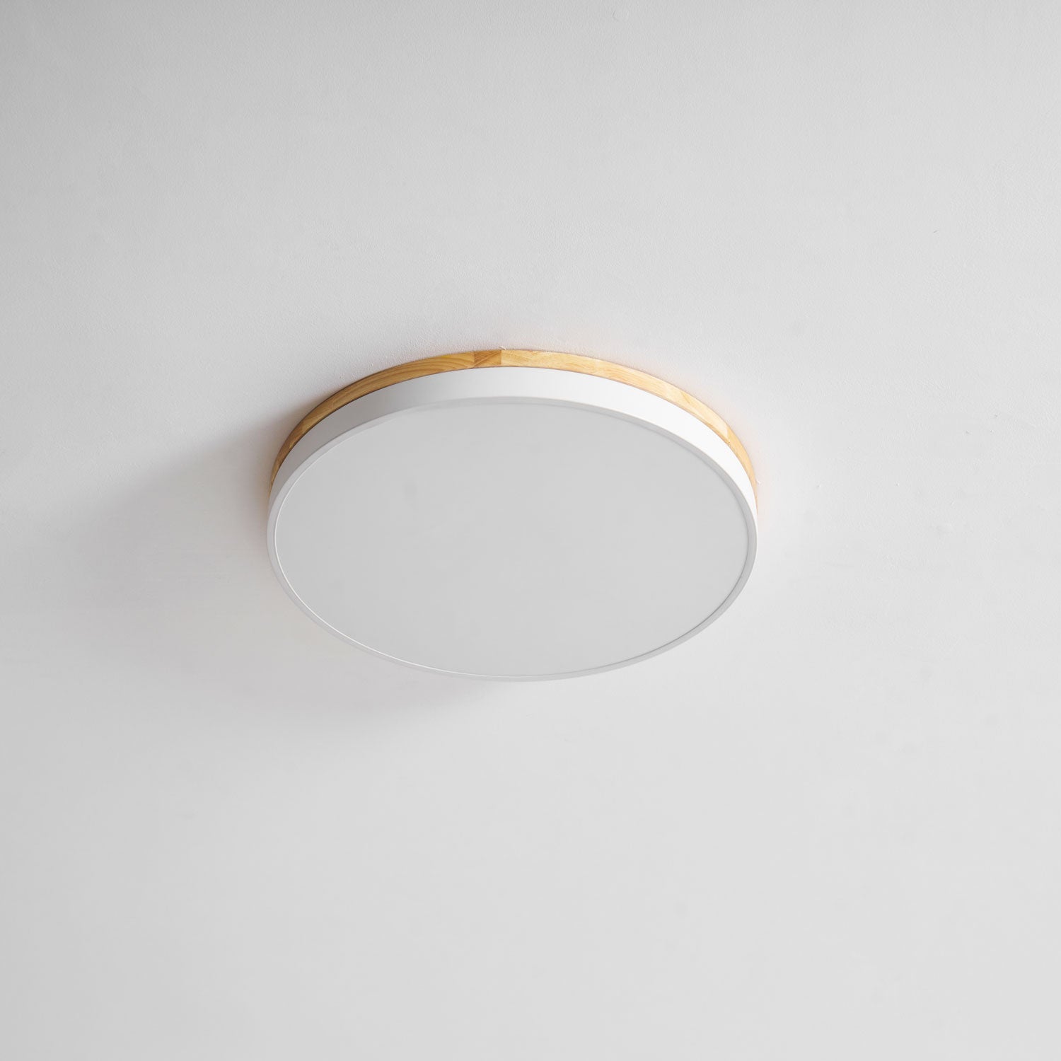 Zara Circular Wood Ceiling Lamp