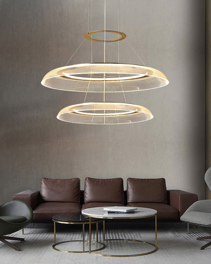 Graduated Circle Chandelier
