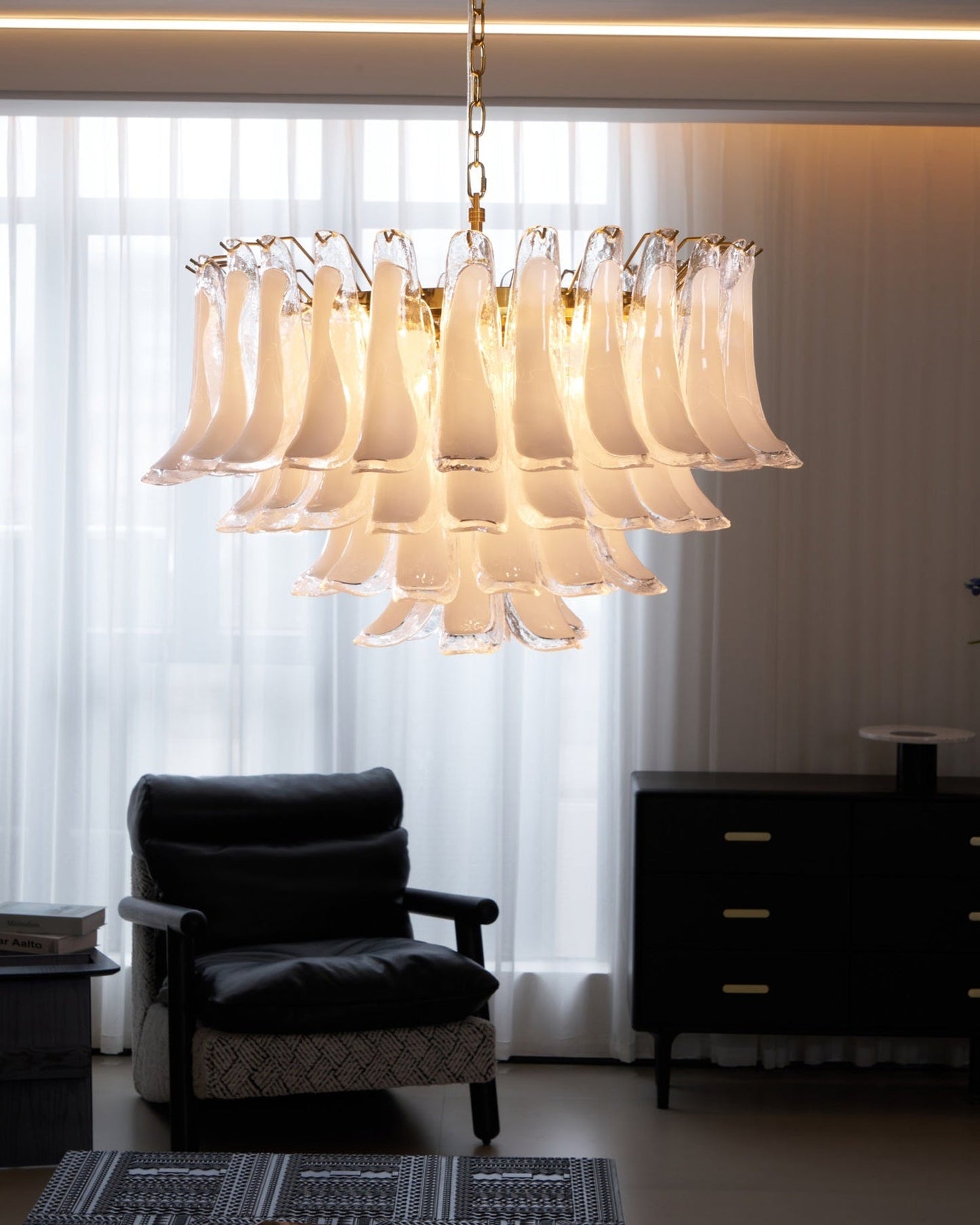 Fiora Glass Chandelier
