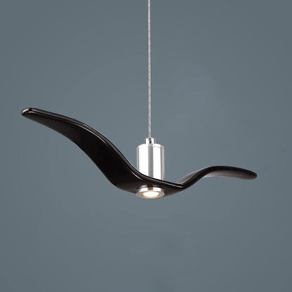 Night Birds Resin Pendant Lamp