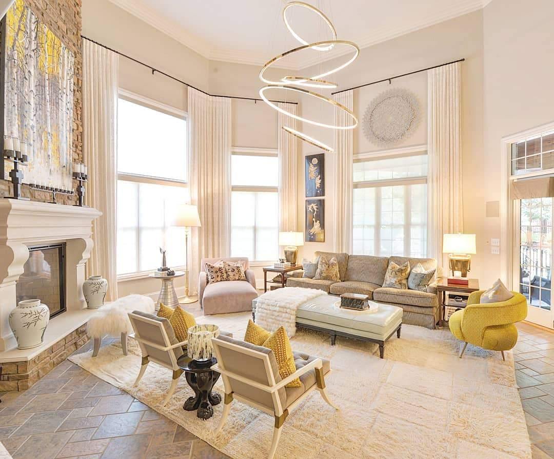 Lohja Gold Chandelier