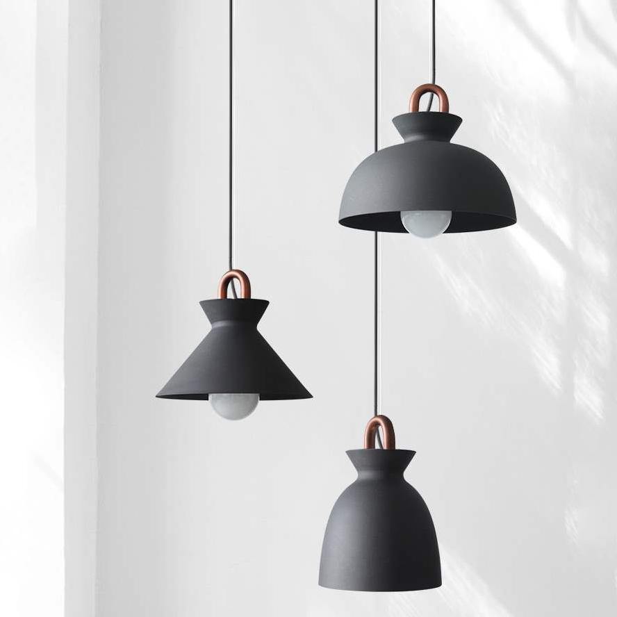 Black Modern Minimalist Pendant Light