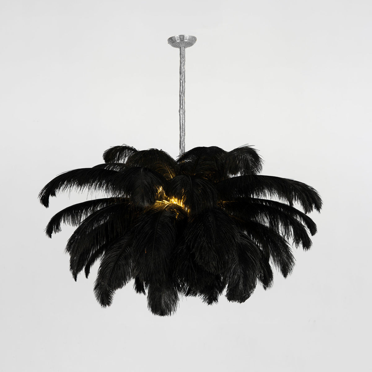 Ostrich Feather Chandeliers