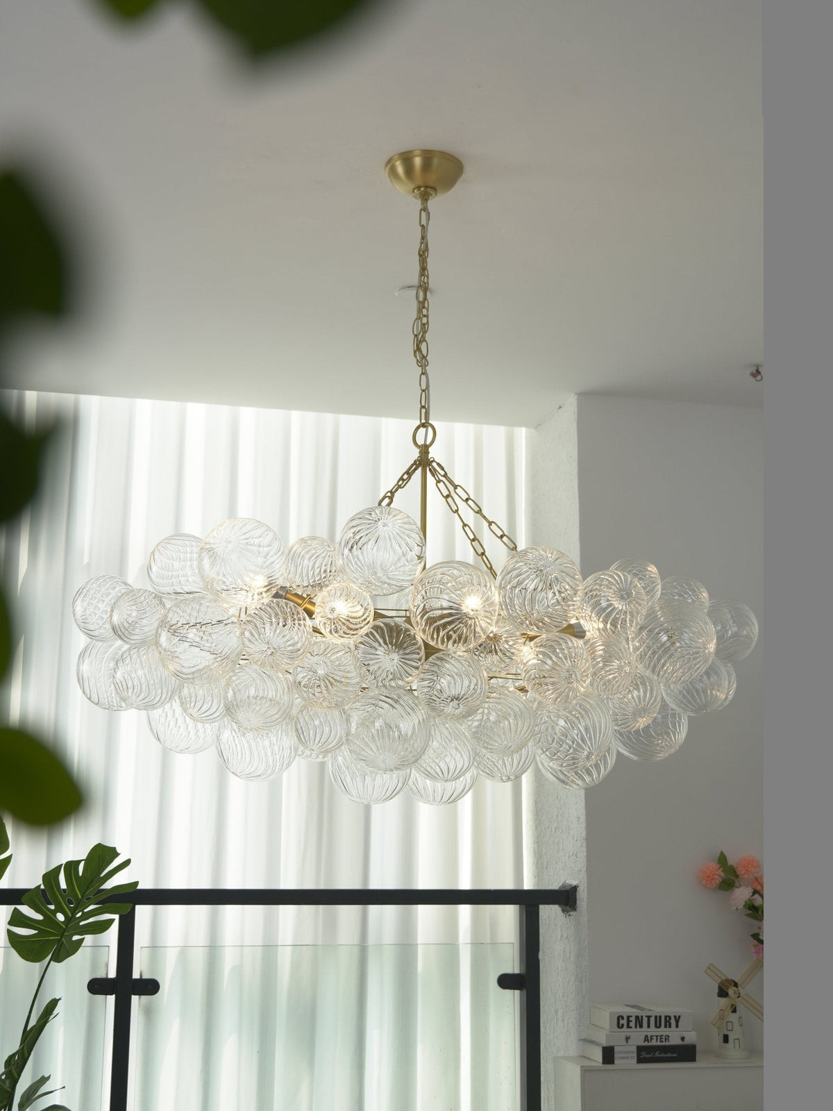 Glass Ball Bubbles Chandelier