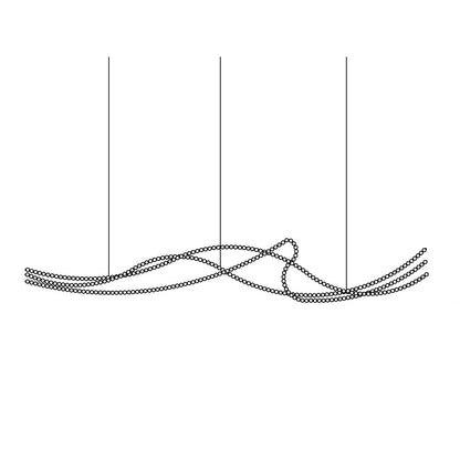 Pearl Necklace Chandelier