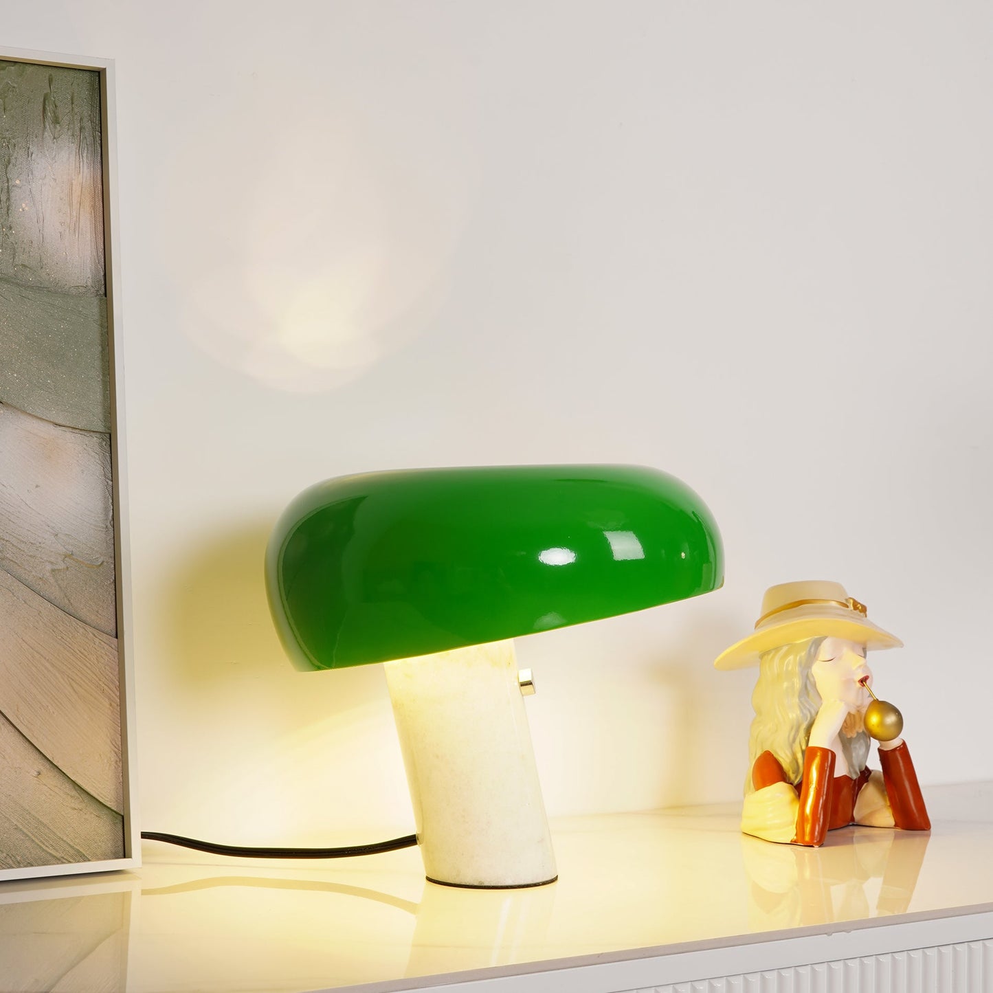 Art Marble Table Lamp