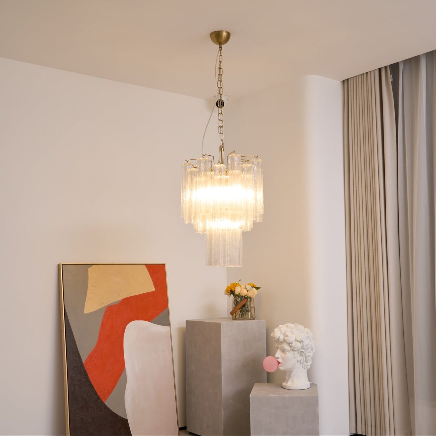 Giselle Glass Chandelier