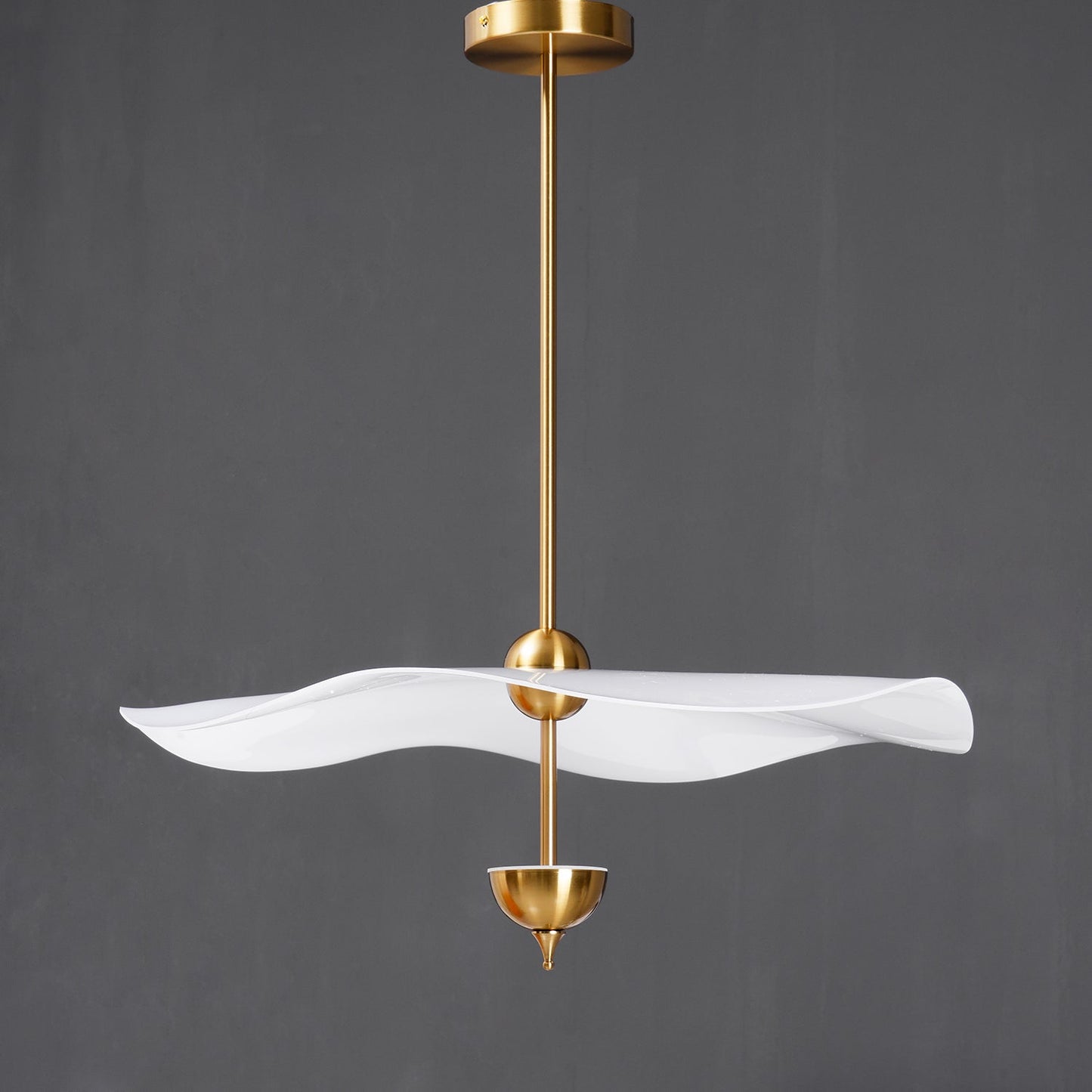 Envolee double biscuit Pendant light