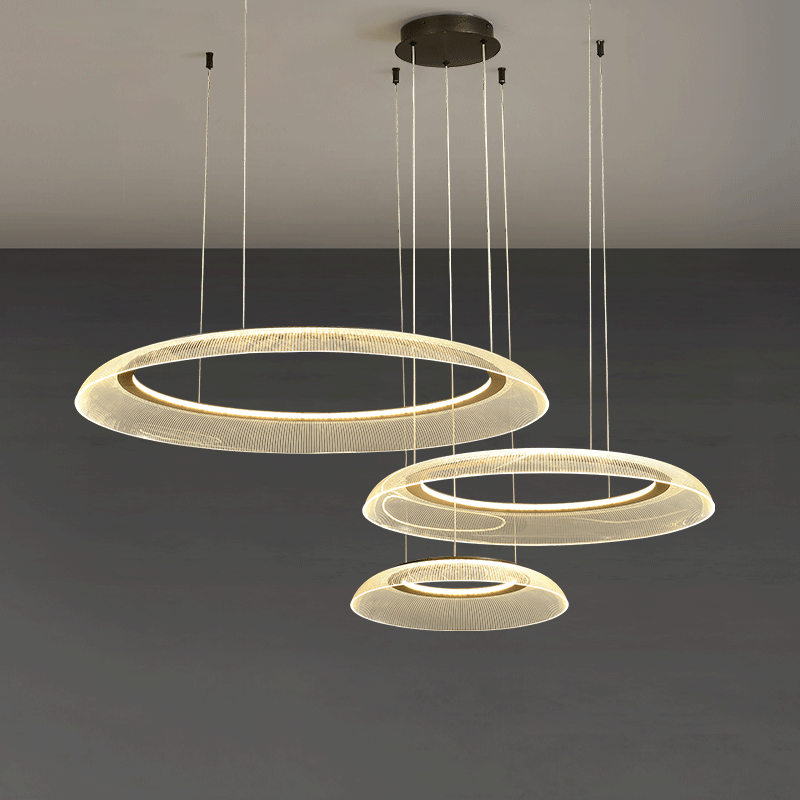 Graduated Circle Chandelier