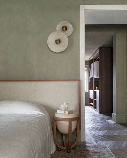 Alabaster Planes Wall Lamp