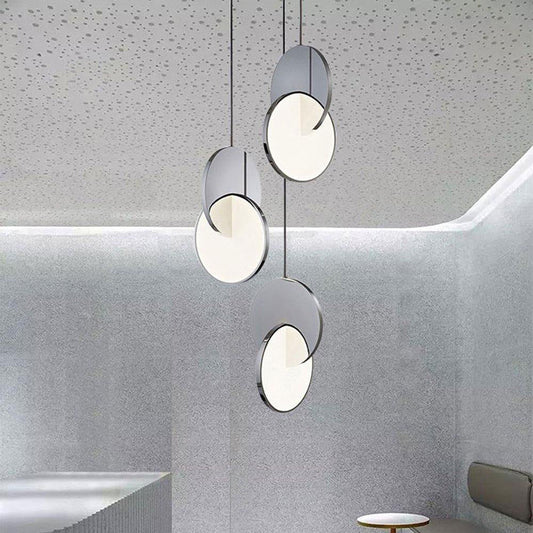 Double Circle Pendant Light
