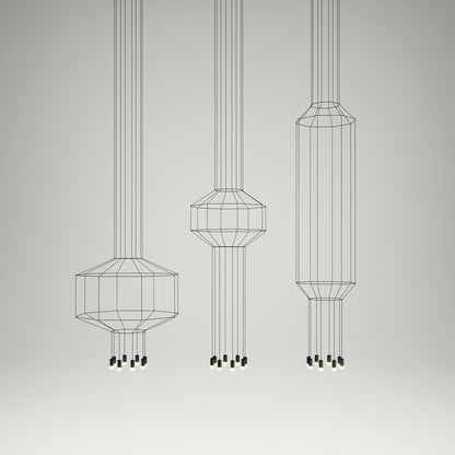 Lines 3D Hanging Lamp
