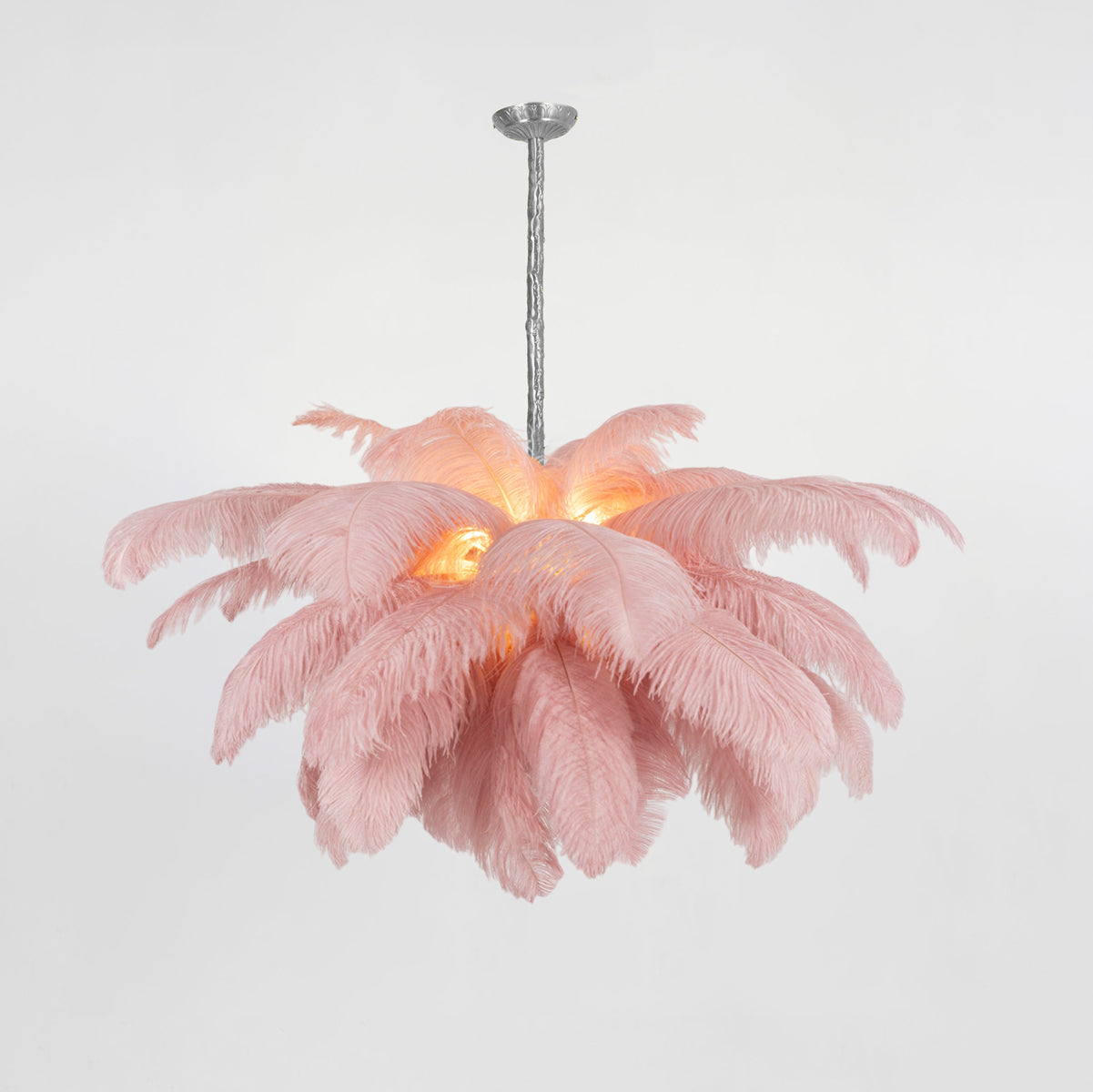Ostrich Feather Chandeliers