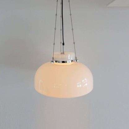 White Glass Pendant Lamp